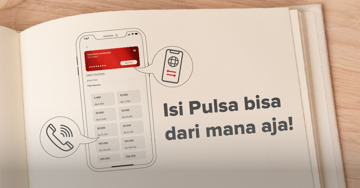 Cara Beli Pulsa Prabayar dan Bayar Tagihan Pulsa Pascabayar
